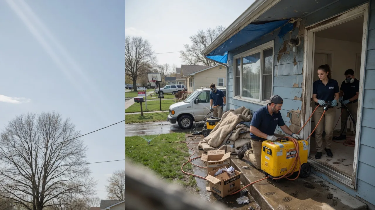 Basement Flood Cleanup in Erlanger, KY near me